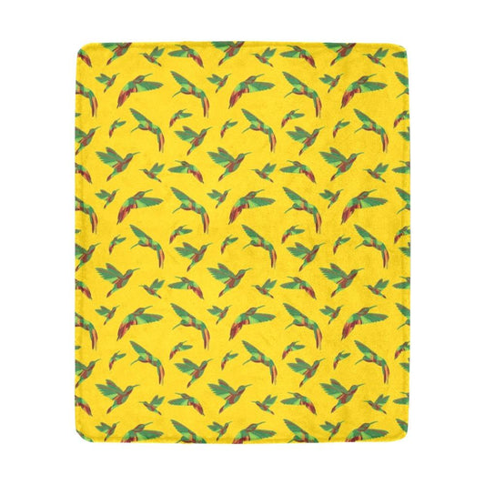 Red Swift Yellow Ultra-Soft Micro Fleece Blanket 50"x60" Ultra-Soft Blanket 50''x60'' e-joyer 