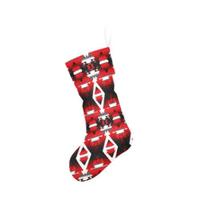 Load image into Gallery viewer, Red Winter Camp Christmas Stocking Christmas Stocking e-joyer 
