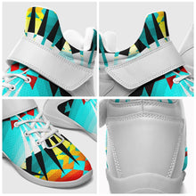 Load image into Gallery viewer, Ribbonwork Bustles Ipottaa Basketball / Sport High Top Shoes - White Sole 49 Dzine 
