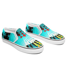 Load image into Gallery viewer, Ribbonwork Bustles Otoyimm Canvas Slip On Shoes 49 Dzine 
