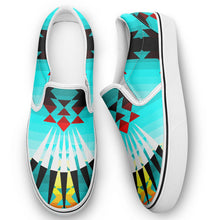 Load image into Gallery viewer, Ribbonwork Bustles Otoyimm Canvas Slip On Shoes 49 Dzine 
