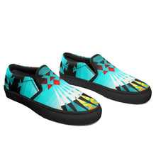 Load image into Gallery viewer, Ribbonwork Bustles Otoyimm Canvas Slip On Shoes 49 Dzine 
