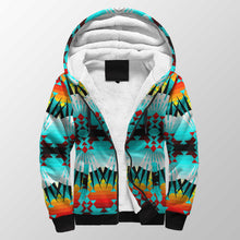 Load image into Gallery viewer, Ribbonwork Bustles Sherpa Hoodie 49 Dzine 
