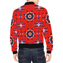 Load image into Gallery viewer, Rising Star Blood Moon All Over Print Bomber Jacket for Men/Large Size (Model H19) All Over Print Bomber Jacket for Men/Large (H19) e-joyer 
