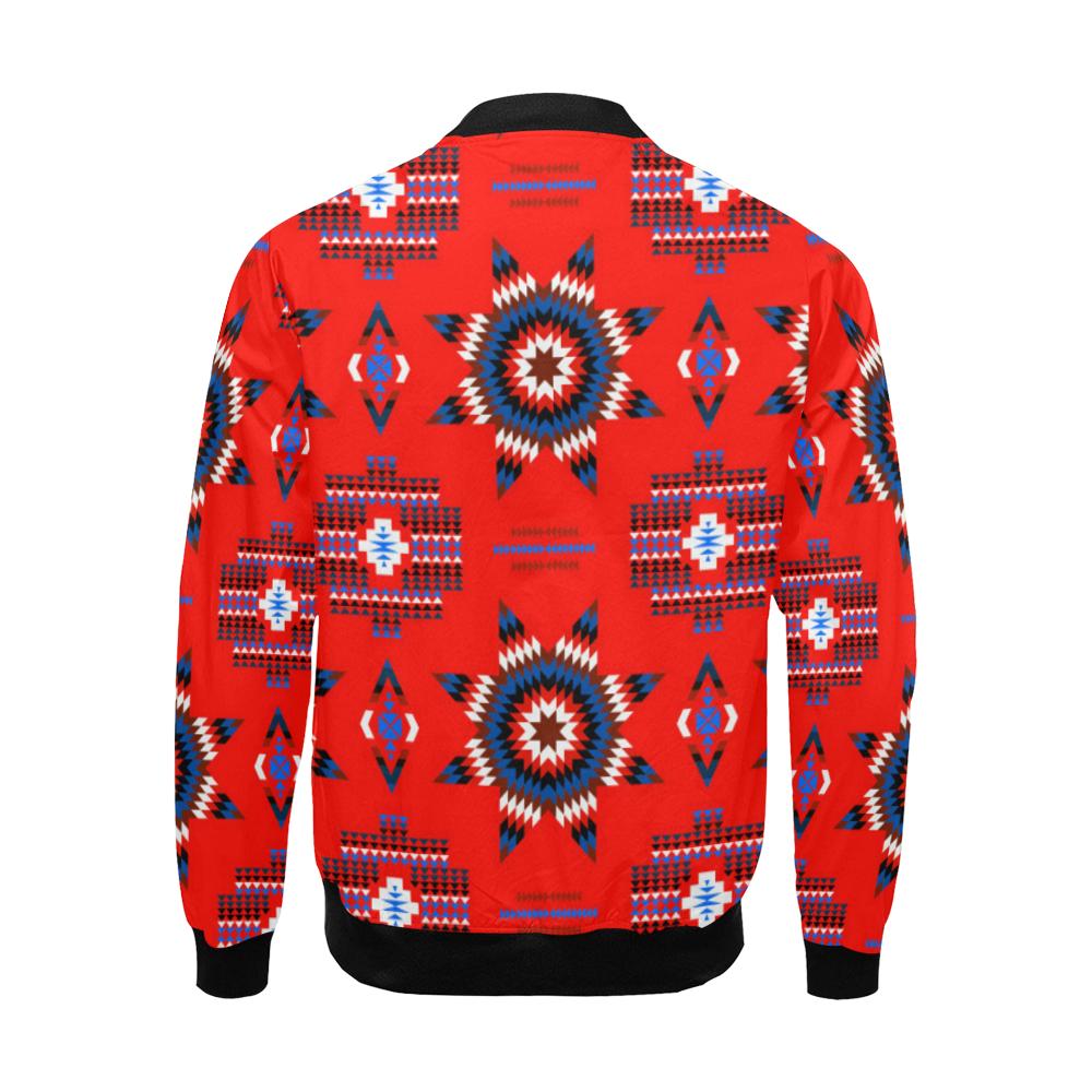 Rising Star Blood Moon All Over Print Bomber Jacket for Men/Large Size (Model H19) All Over Print Bomber Jacket for Men/Large (H19) e-joyer 