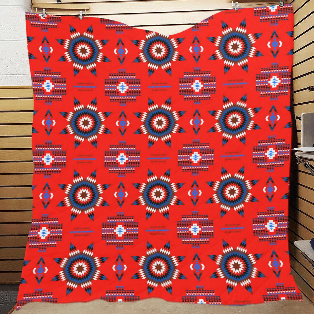 Rising Star Blood Moon Quilt 70"x80" blanket e-joyer 