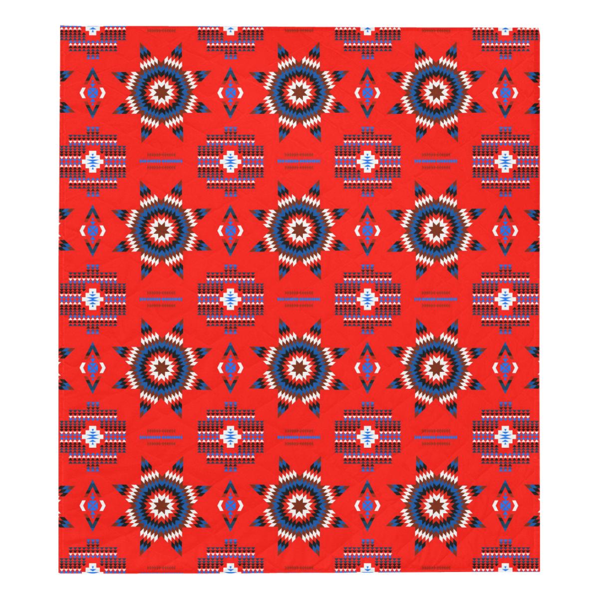 Rising Star Blood Moon Quilt 70"x80" blanket e-joyer 