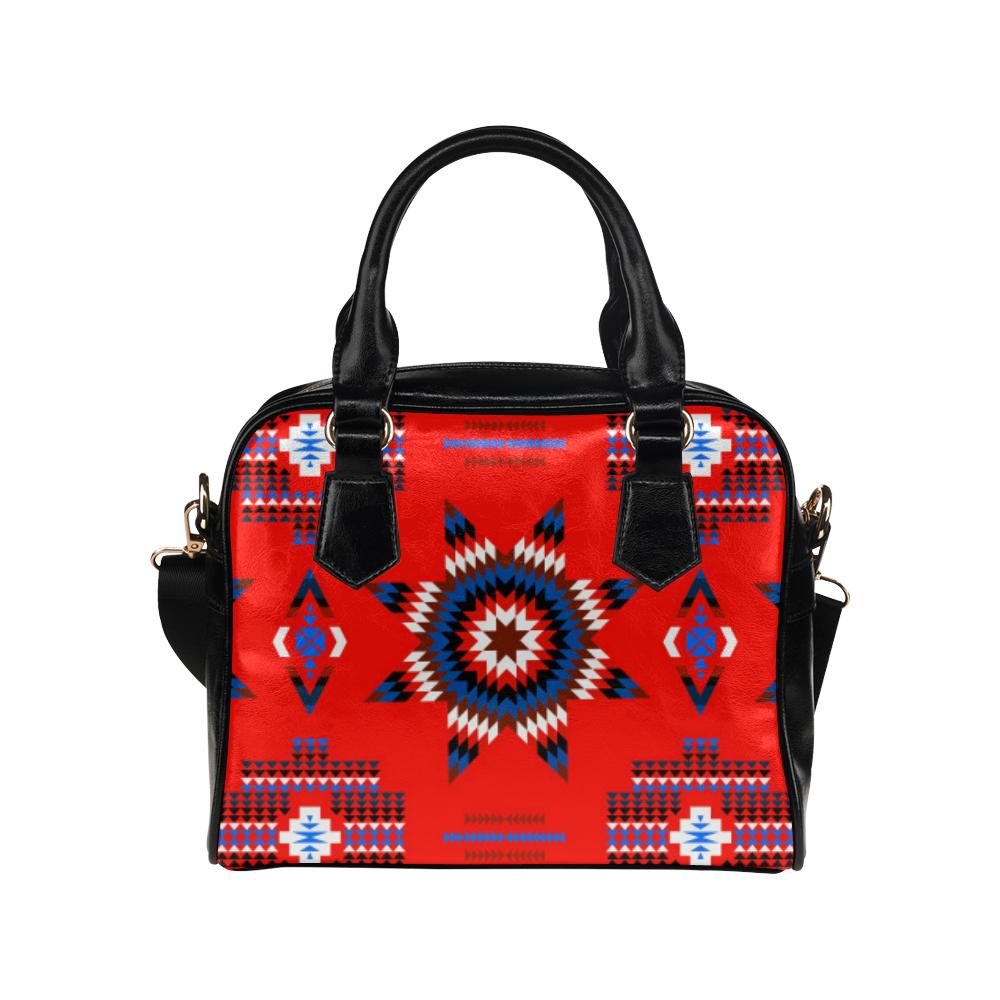 Rising Star Blood Moon Shoulder Handbag (Model 1634) Shoulder Handbags (1634) e-joyer 