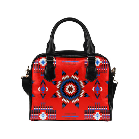 Rising Star Blood Moon Shoulder Handbag (Model 1634) Shoulder Handbags (1634) e-joyer 