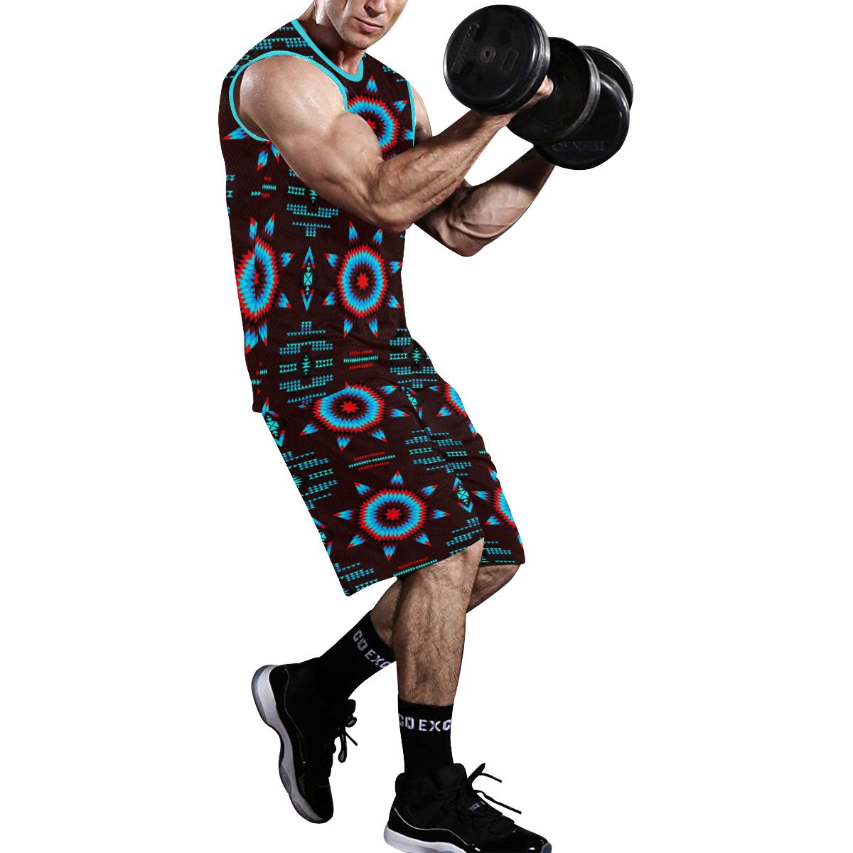 Rising Star Corn Moon All Over Print Basketball Uniform Basketball Uniform e-joyer 