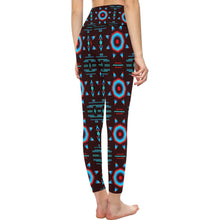 Load image into Gallery viewer, Rising Star Corn Moon All Over Print High-Waisted Leggings (Model L36) High-Waisted Leggings (L36) e-joyer 
