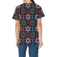 Load image into Gallery viewer, Rising Star Corn Moon All Over Print Scrub Top Scrub Top e-joyer 
