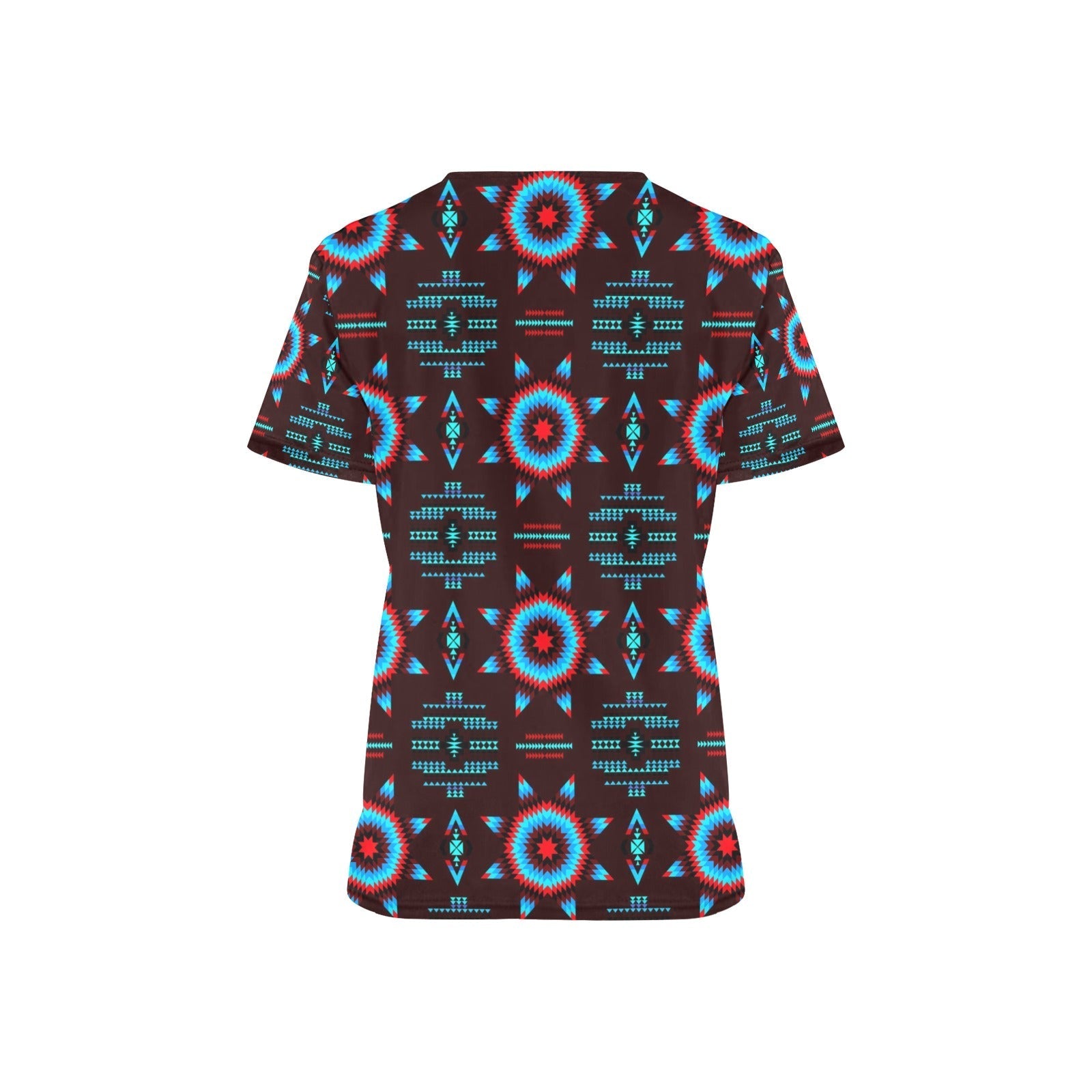 Rising Star Corn Moon All Over Print Scrub Top Scrub Top e-joyer 
