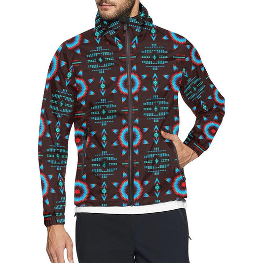 Rising Star Corn Moon All Over Print Windbreaker for Unisex (Model H23) All Over Print Windbreaker for Men (H23) e-joyer 