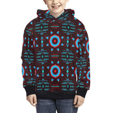 Load image into Gallery viewer, Rising Star Corn Moon Kids&#39; All Over Print Hoodie (Model H38) Kids&#39; AOP Hoodie (H38) e-joyer 
