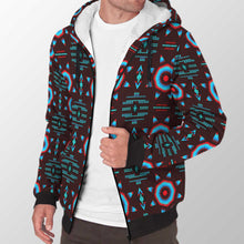 Load image into Gallery viewer, Rising Star Corn Moon Sherpa Hoodie 49 Dzine 
