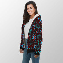 Load image into Gallery viewer, Rising Star Corn Moon Sherpa Hoodie 49 Dzine 
