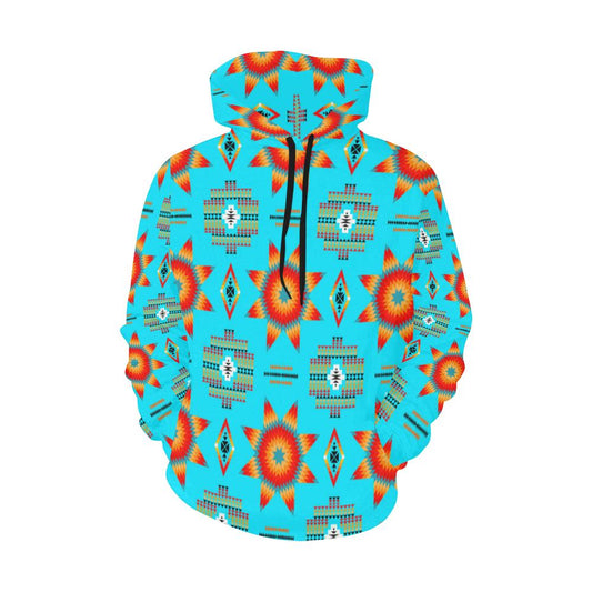 Rising Star Harvest Moon All Over Print Hoodie for Men (USA Size) (Model H13) All Over Print Hoodie for Men (H13) e-joyer 