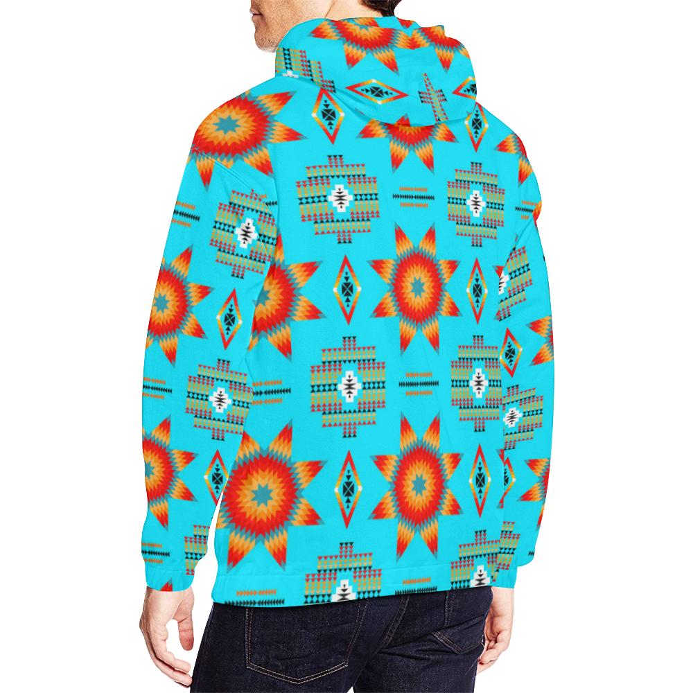 Rising Star Harvest Moon All Over Print Hoodie for Men (USA Size) (Model H13) All Over Print Hoodie for Men (H13) e-joyer 