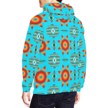 Load image into Gallery viewer, Rising Star Harvest Moon All Over Print Hoodie for Men (USA Size) (Model H13) All Over Print Hoodie for Men (H13) e-joyer 
