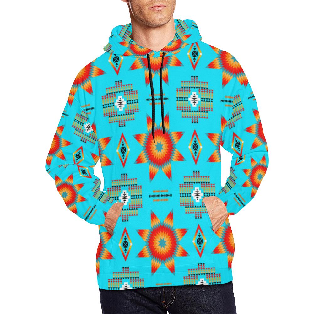Rising Star Harvest Moon All Over Print Hoodie for Men (USA Size) (Model H13) All Over Print Hoodie for Men (H13) e-joyer 