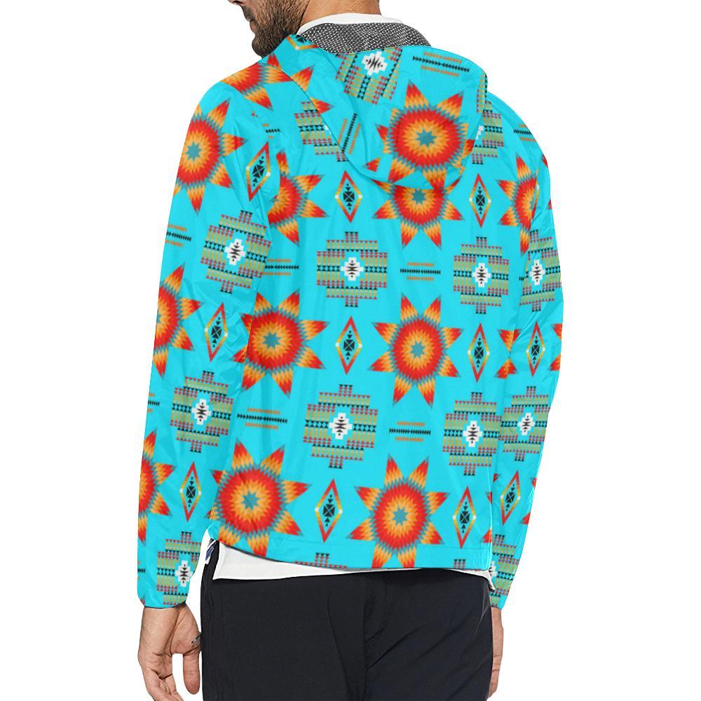 Rising Star Harvest Moon All Over Print Windbreaker for Unisex (Model H23) All Over Print Windbreaker for Men (H23) e-joyer 