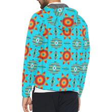 Load image into Gallery viewer, Rising Star Harvest Moon All Over Print Windbreaker for Unisex (Model H23) All Over Print Windbreaker for Men (H23) e-joyer 
