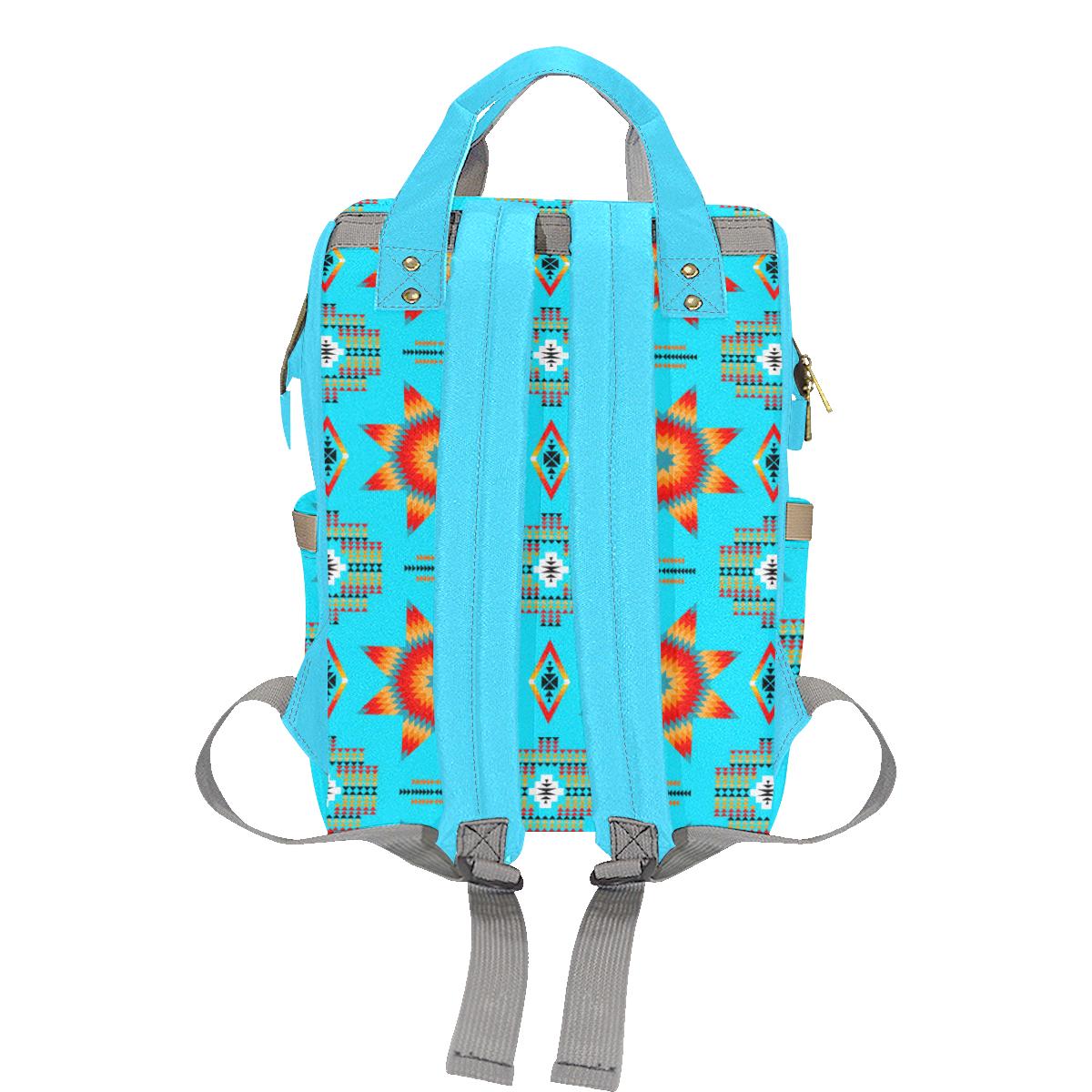 Rising Star Harvest Moon Multi-Function Diaper Backpack (Model 1688) Diaper Backpack (1688) e-joyer 