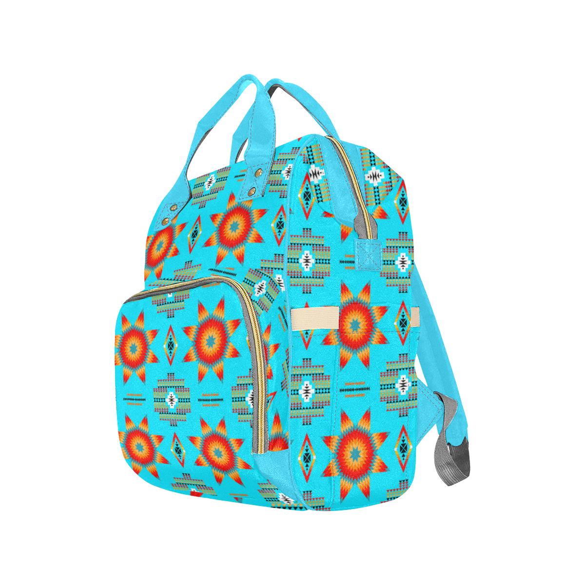 Rising Star Harvest Moon Multi-Function Diaper Backpack (Model 1688) Diaper Backpack (1688) e-joyer 