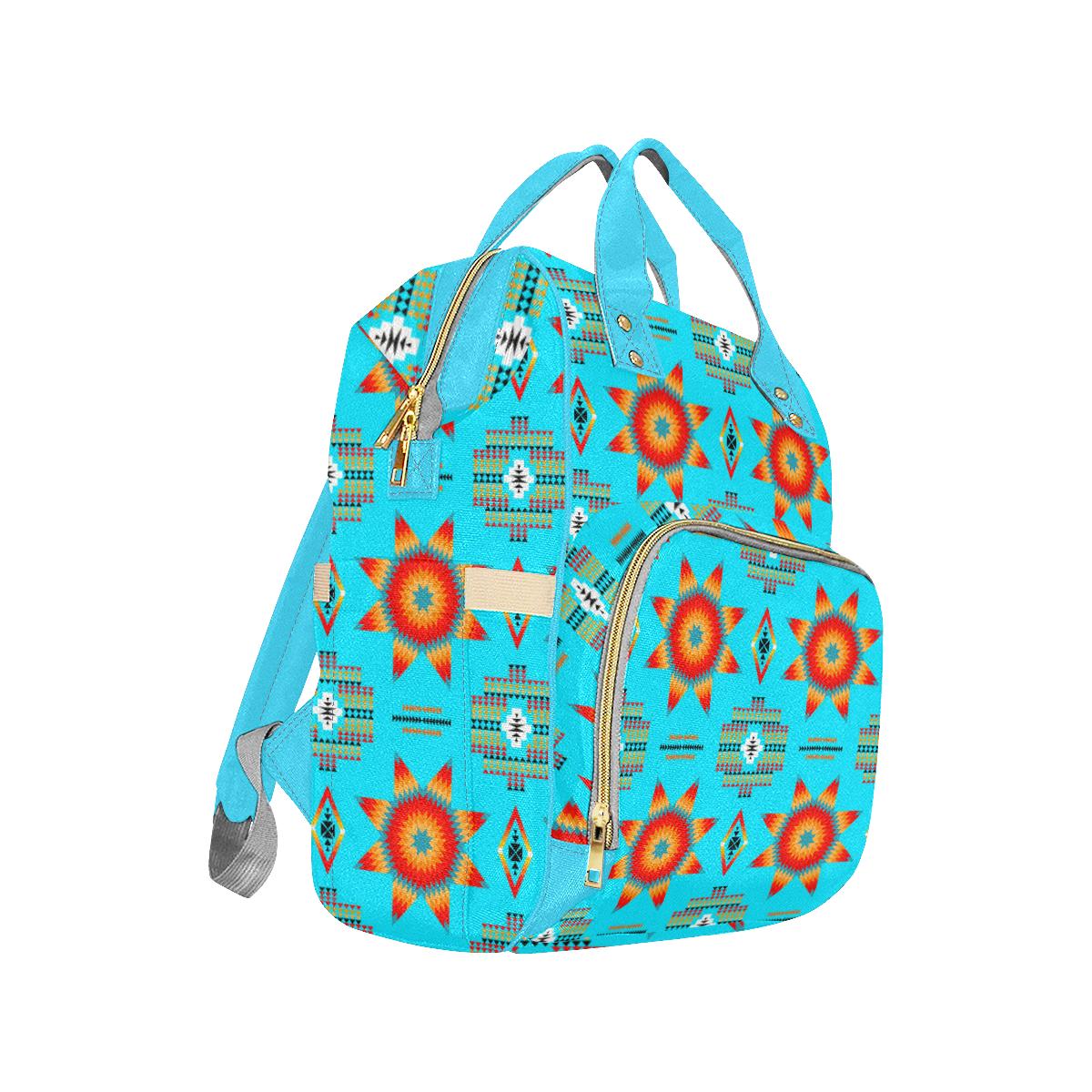 Rising Star Harvest Moon Multi-Function Diaper Backpack (Model 1688) Diaper Backpack (1688) e-joyer 