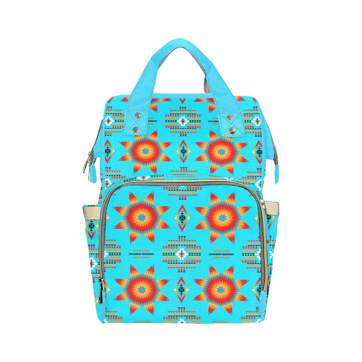 Rising Star Harvest Moon Multi-Function Diaper Backpack (Model 1688) Diaper Backpack (1688) e-joyer 