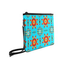 Load image into Gallery viewer, Rising Star Harvest Moon Slim Clutch Bag (Model 1668) Slim Clutch Bags (1668) e-joyer 
