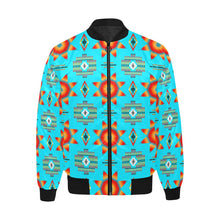 Load image into Gallery viewer, Rising Star Harvest Moon Unisex Heavy Bomber Jacket with Quilted Lining All Over Print Quilted Jacket for Men (H33) e-joyer 
