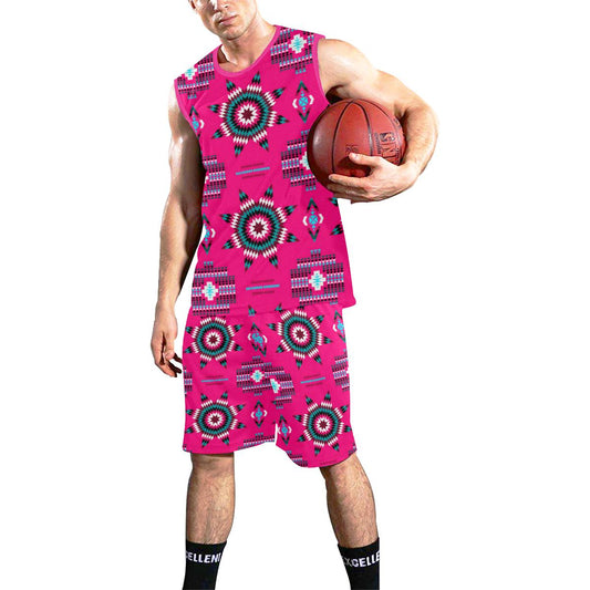 Rising Star Strawberry Moon All Over Print Basketball Uniform Basketball Uniform e-joyer 