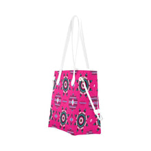 Load image into Gallery viewer, Rising Star Strawberry Moon Clover Canvas Tote Bag (Model 1661) Clover Canvas Tote Bag (1661) e-joyer 
