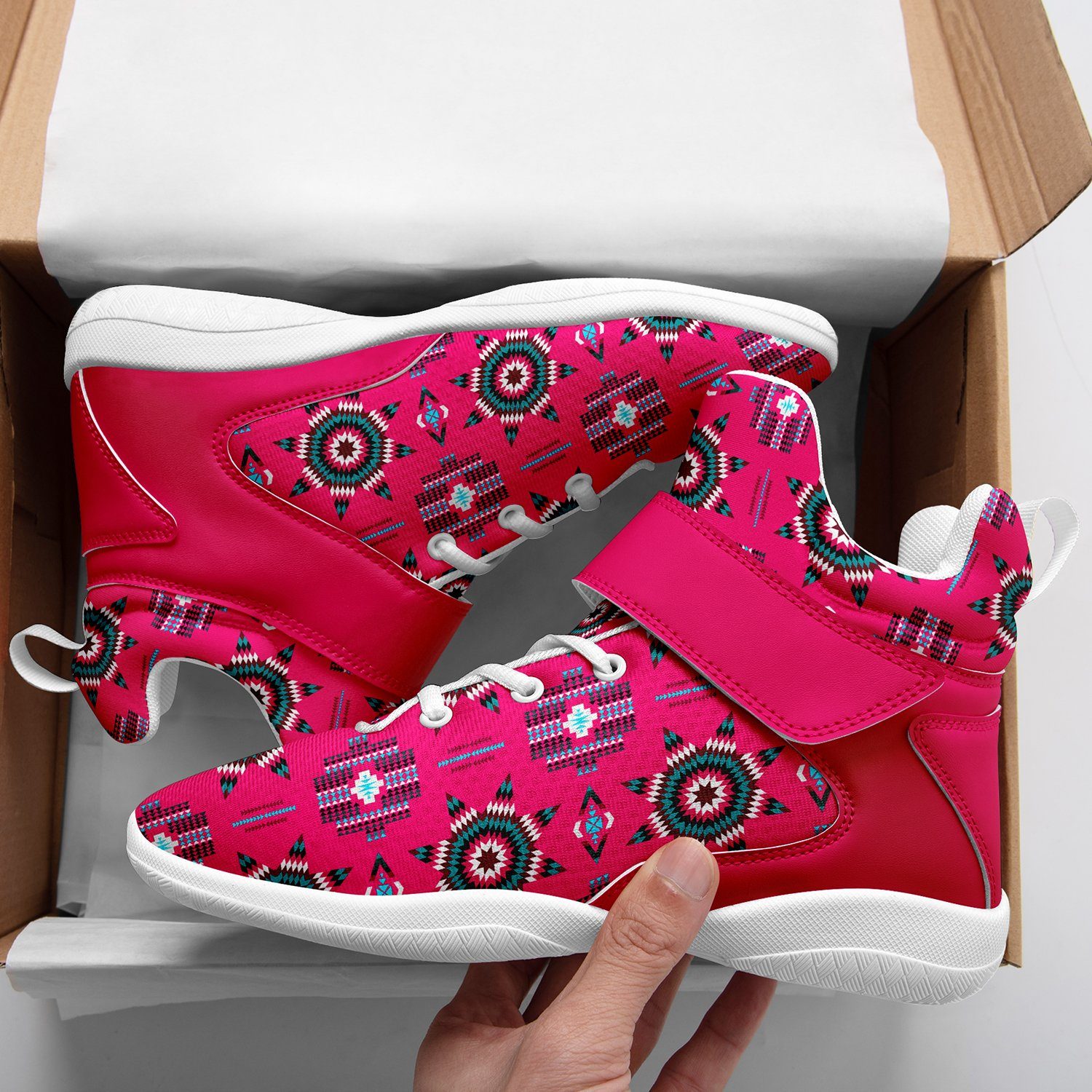 Rising Star Strawberry Moon Ipottaa Basketball / Sport High Top Shoes 49 Dzine 