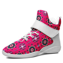 Load image into Gallery viewer, Rising Star Strawberry Moon Ipottaa Basketball / Sport High Top Shoes 49 Dzine US Women 4.5 / US Youth 3.5 / EUR 35 White Sole with White Strap 
