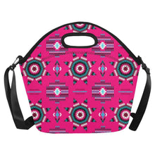 Load image into Gallery viewer, Rising Star Strawberry Moon Neoprene Lunch Bag/Large (Model 1669) Neoprene Lunch Bag/Large (1669) e-joyer 
