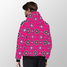 Load image into Gallery viewer, Rising Star Strawberry Moon Sherpa Hoodie 49 Dzine 
