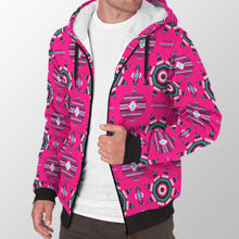 Load image into Gallery viewer, Rising Star Strawberry Moon Sherpa Hoodie 49 Dzine 
