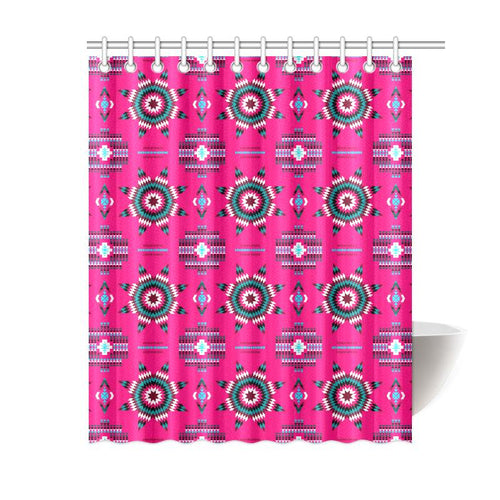 Rising Star Strawberry Moon Shower Curtain 60