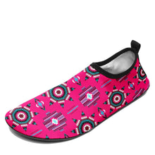 Load image into Gallery viewer, Rising Star Strawberry Moon Sockamoccs Kid&#39;s Slip On Shoes 49 Dzine 
