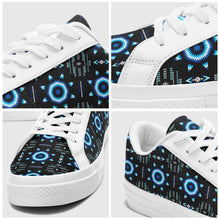 Load image into Gallery viewer, Rising Star Wolf Moon Aapisi Low Top Canvas Shoes White Sole 49 Dzine 
