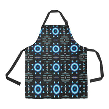 Load image into Gallery viewer, Rising Star Wolf Moon All Over Print Apron All Over Print Apron e-joyer 
