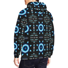 Load image into Gallery viewer, Rising Star Wolf Moon All Over Print Hoodie for Men (USA Size) (Model H13) All Over Print Hoodie for Men (H13) e-joyer 
