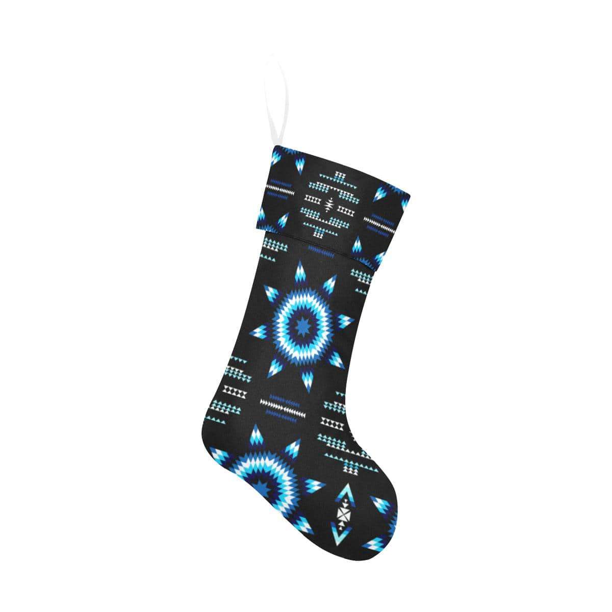 Rising Star Wolf Moon Christmas Stocking Christmas Stocking e-joyer 