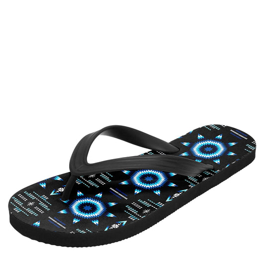 Rising Star Wolf Moon Flip Flops 49 Dzine 