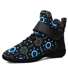 Load image into Gallery viewer, Rising Star Wolf Moon Ipottaa Basketball / Sport High Top Shoes 49 Dzine US Women 4.5 / US Youth 3.5 / EUR 35 Black Sole with Black Strap 
