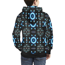 Load image into Gallery viewer, Rising Star Wolf Moon Kids&#39; All Over Print Hoodie (Model H38) Kids&#39; AOP Hoodie (H38) e-joyer 
