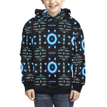 Load image into Gallery viewer, Rising Star Wolf Moon Kids&#39; All Over Print Hoodie (Model H38) Kids&#39; AOP Hoodie (H38) e-joyer 
